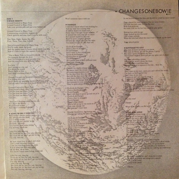 Changesonebowie = 魅せられし変容