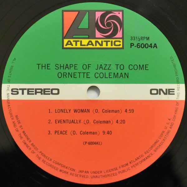 The Shape Of Jazz To Come