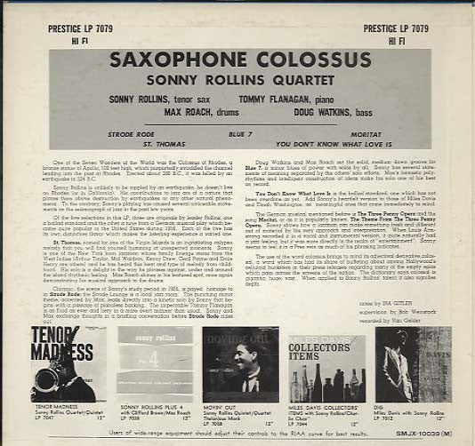 Saxophone Colossus