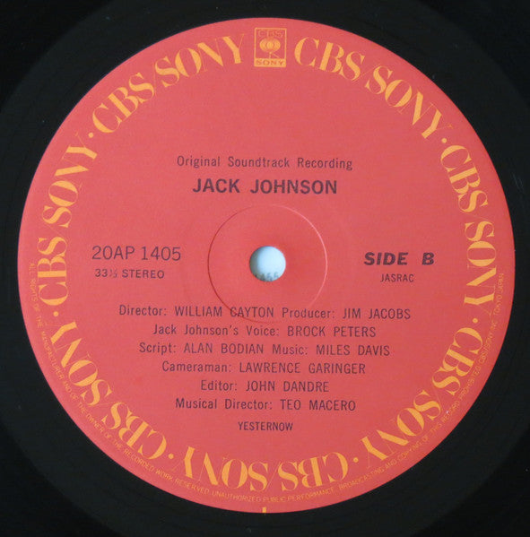 Jack Johnson (Original Soundtrack Recording)