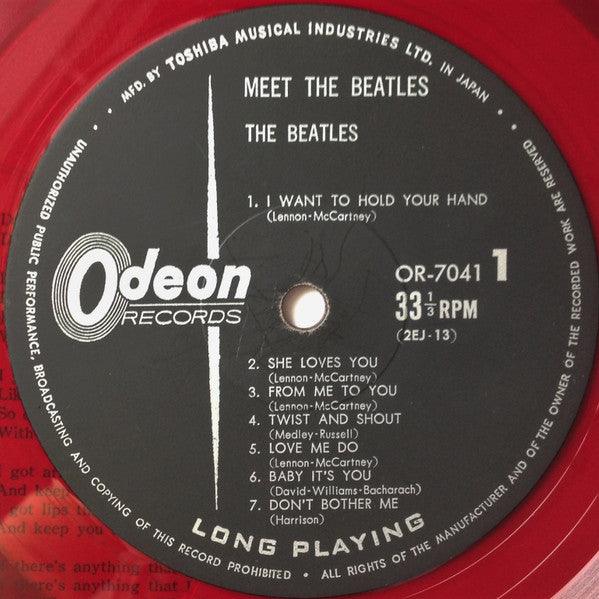 Meet The Beatles! = ビートルズ!