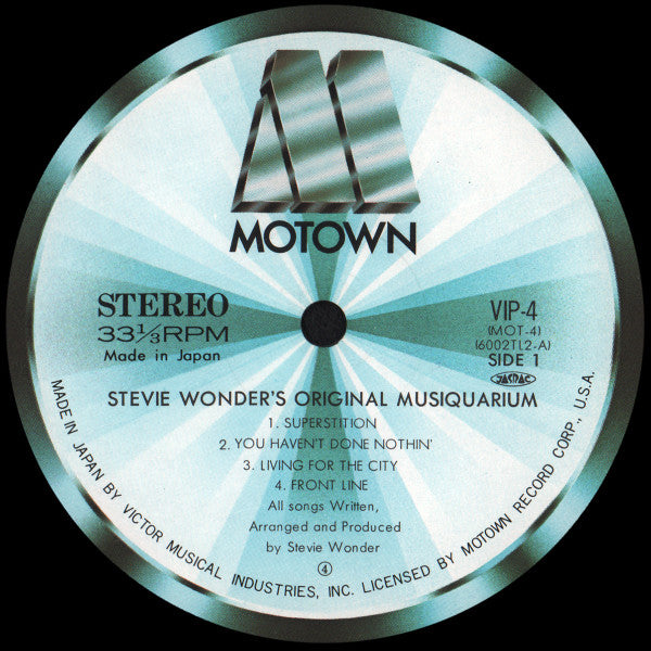 Stevie Wonder's Original Musiquarium I