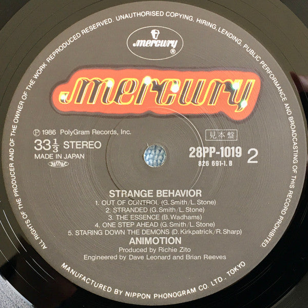 Strange Behavior