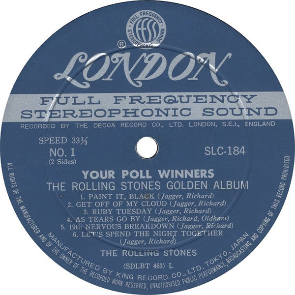 Your Poll Winners: The Rolling Stones Golden Album