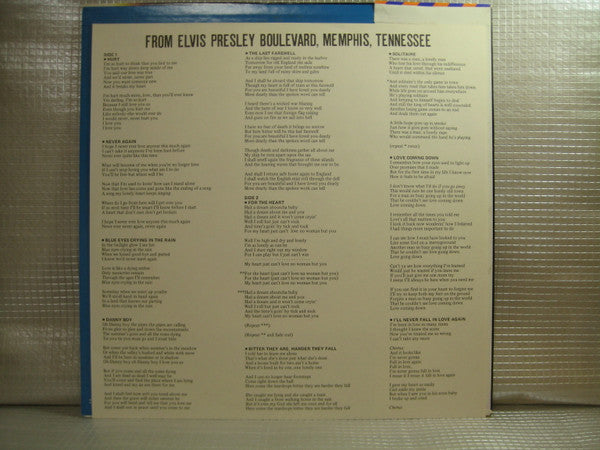From Elvis Presley Boulevard, Memphis, Tennessee = メンフィスより愛をこめて
