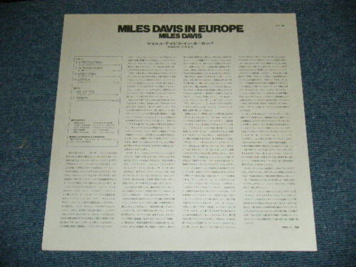 Miles Davis In Europe