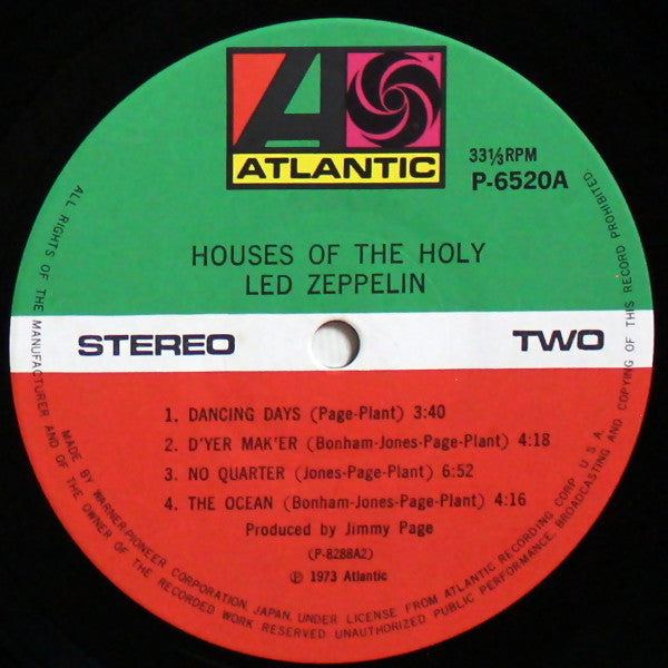 Houses Of The Holy