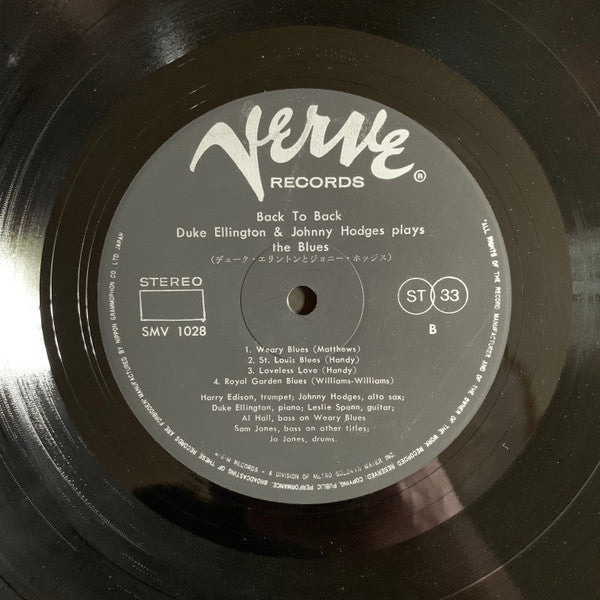 Play The Blues - Back To Back