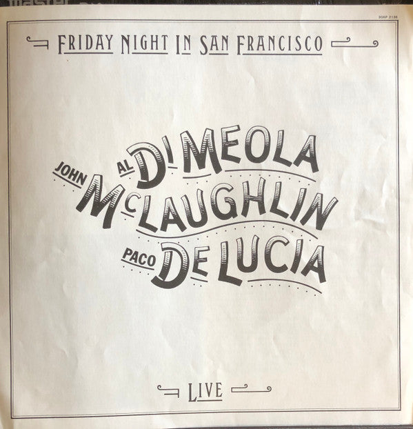 Friday Night In San Francisco