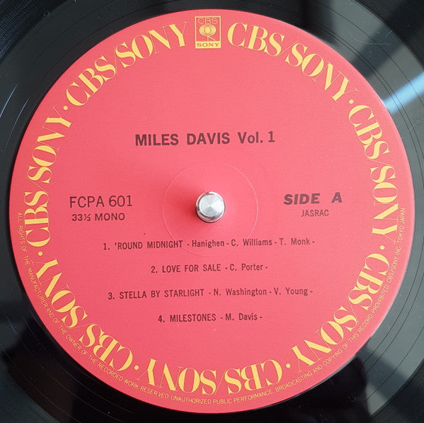 Miles Davis Vol. 1