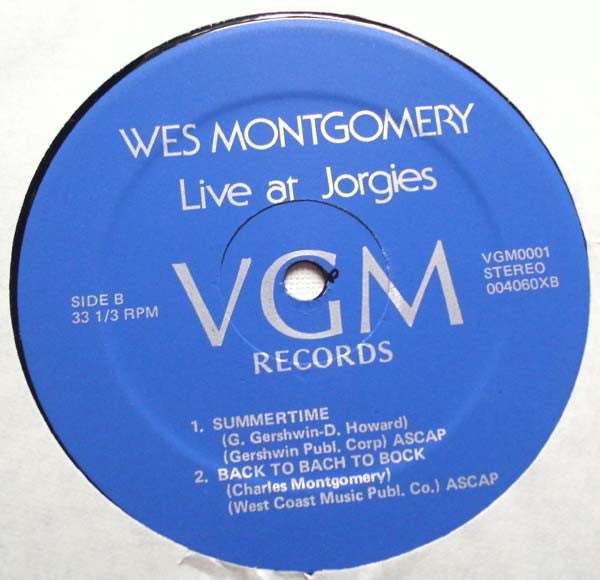Live At Jorgies