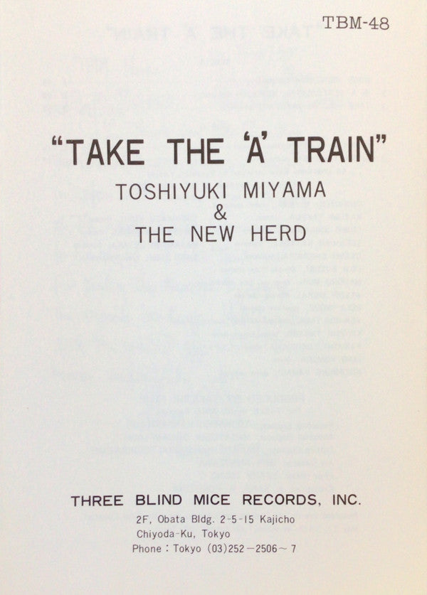 Take The "A" Train