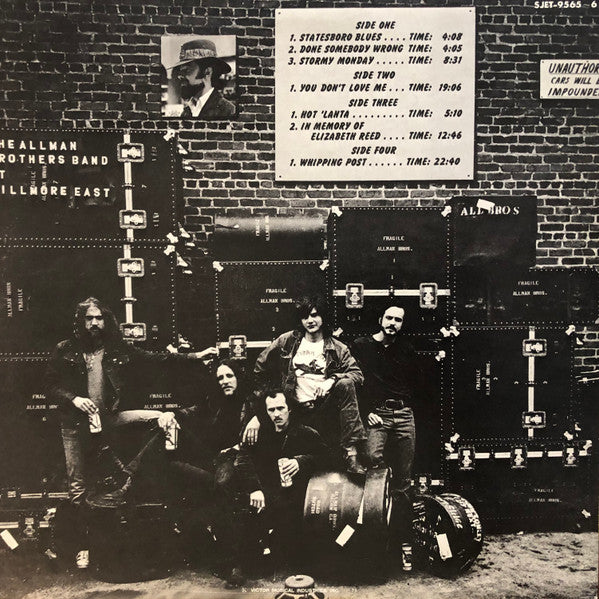 The Allman Brothers Band At Fillmore East