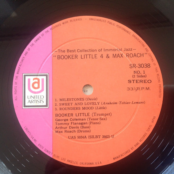 Booker Little 4 & Max Roach
