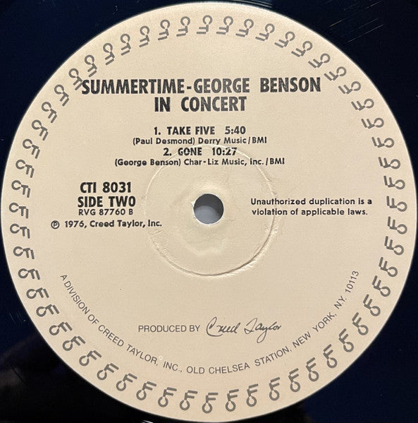 In Concert - Summertime