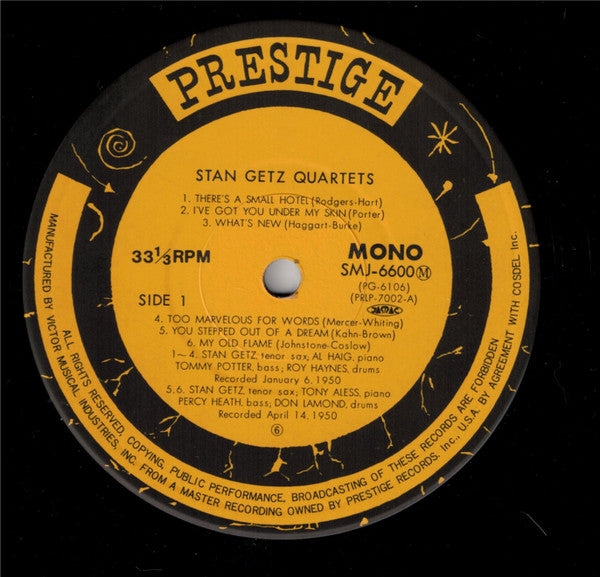 Stan Getz Quartets