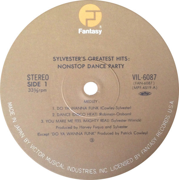 Sylvester's Greatest Hits: Nonstop Dance Party