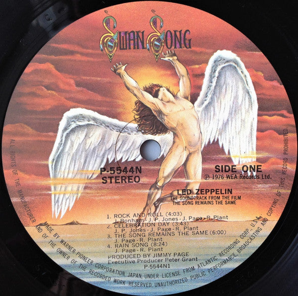 The Soundtrack From The Film The Song Remains The Same