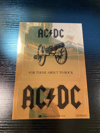 For Those About To Rock (We Salute You)