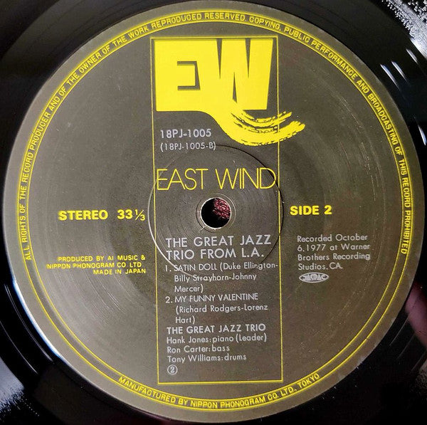 The Great Jazz Trio From L.A.
