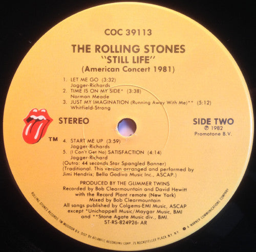 Still Life (American Concert 1981)