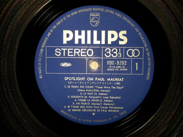 Spotlight On Paul Mauriat