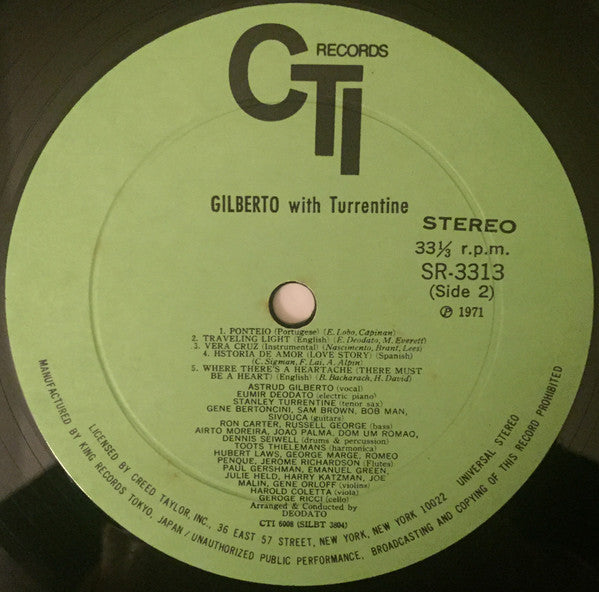 Gilberto With Turrentine