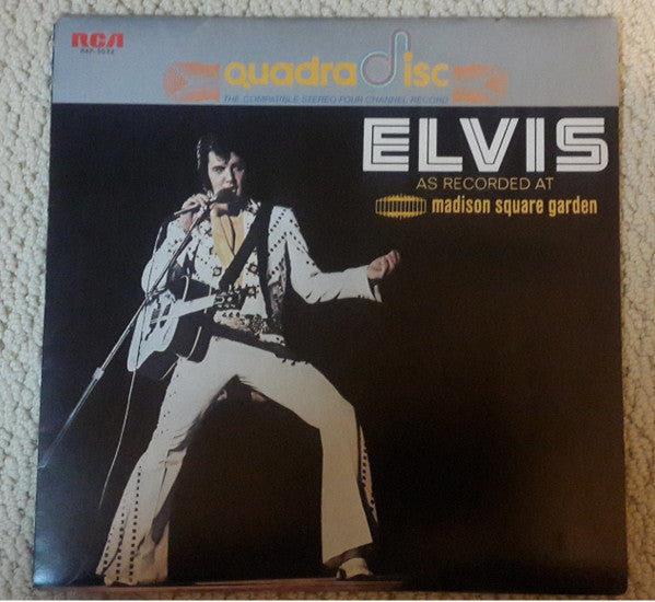 Elvis As Recorded At Madison Square Garden
