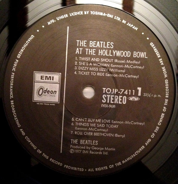 The Beatles At The Hollywood Bowl