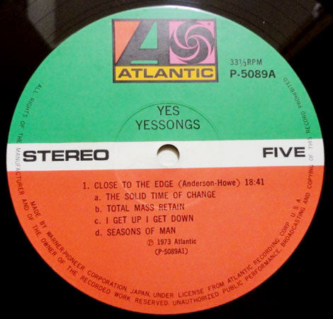 Yessongs