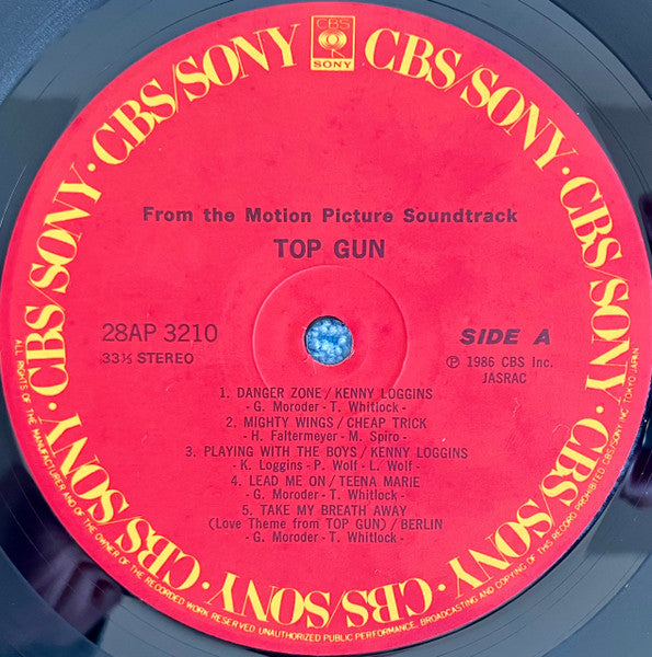 Top Gun (Original Motion Picture Soundtrack)