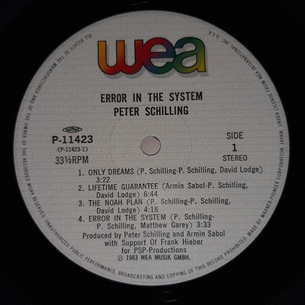 Error In The System
