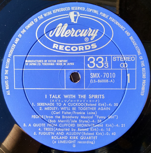I Talk With The Spirits