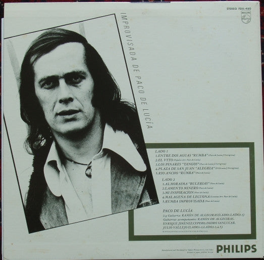 Improvisada De Paco De Lucía