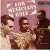 Stan Getz - For Musicians Only (Vinyl, LP, Album, Reissue, Mono)