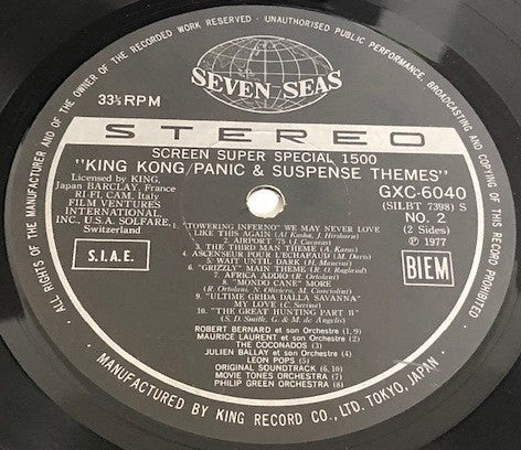 King Kong / Panic & Suspense Themes