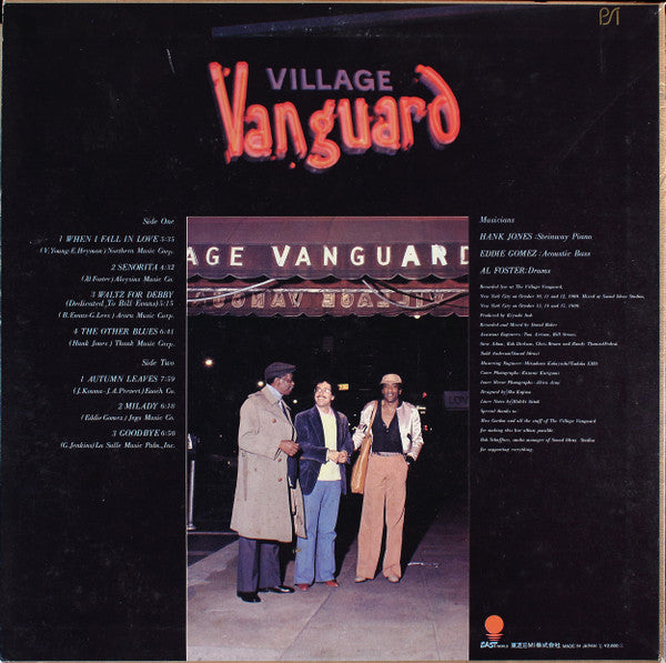Re-Visited - The Great Jazz Trio At The Village Vanguard Volume 1