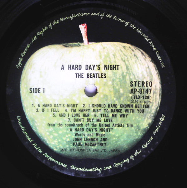 A Hard Day's Night = ビートルズがやって来る ヤァ!ヤァ!ヤァ!