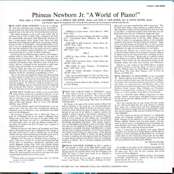 A World Of Piano!